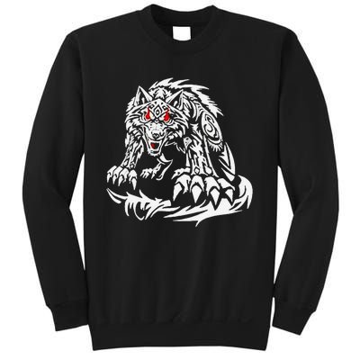 Black Jacob Fatu Wolf Gift Sweatshirt