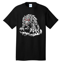 Black Jacob Fatu Wolf Gift Tall T-Shirt