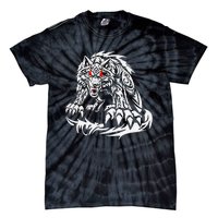 Black Jacob Fatu Wolf Gift Tie-Dye T-Shirt