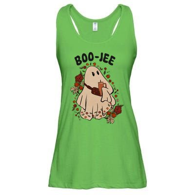 Boo Jee Fall Halloween Ghost Funny Ladies Essential Flowy Tank