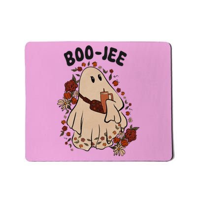 Boo Jee Fall Halloween Ghost Funny Mousepad