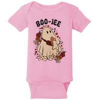 Boo Jee Fall Halloween Ghost Funny Baby Bodysuit