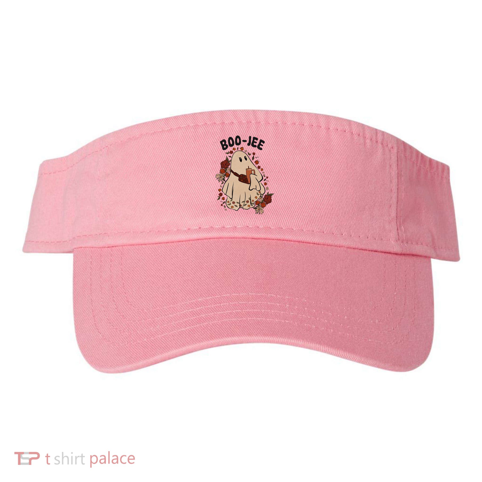 Boo Jee Fall Halloween Ghost Funny Visor