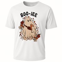 Boo Jee Fall Halloween Ghost Funny Cooling Performance Crew T-Shirt