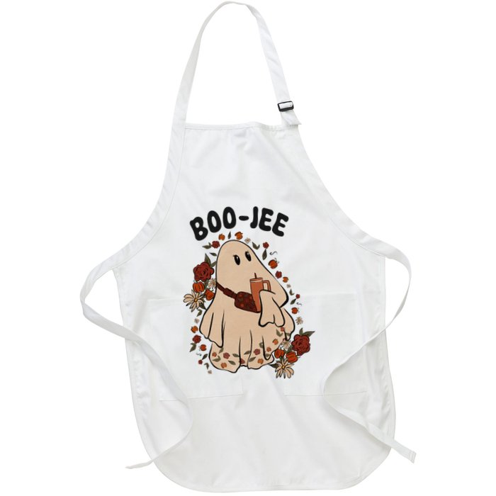 Boo Jee Fall Halloween Ghost Funny Apron