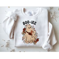 Boo Jee Fall Halloween Ghost Funny Sweatshirt