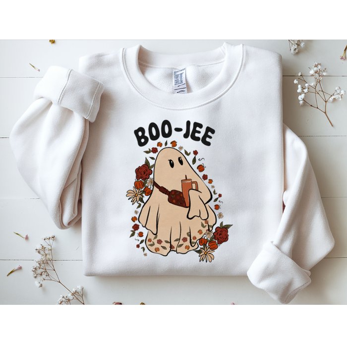 Boo Jee Fall Halloween Ghost Funny Sweatshirt