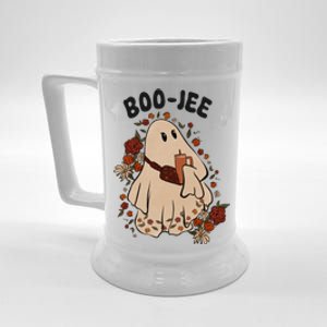 Boo Jee Fall Halloween Ghost Funny Beer Stein