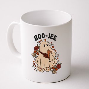 Boo Jee Fall Halloween Ghost Funny Coffee Mug