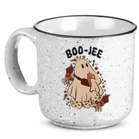 Boo Jee Fall Halloween Ghost Funny 15oz Campfire Ceramic Mug