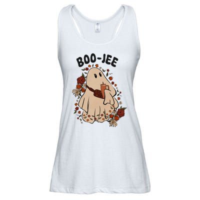 Boo Jee Fall Halloween Ghost Funny Ladies Essential Flowy Tank