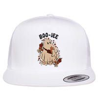 Boo Jee Fall Halloween Ghost Funny Flatbill Hat