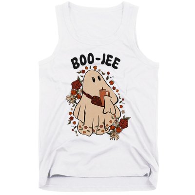 Boo Jee Fall Halloween Ghost Funny Tank Top