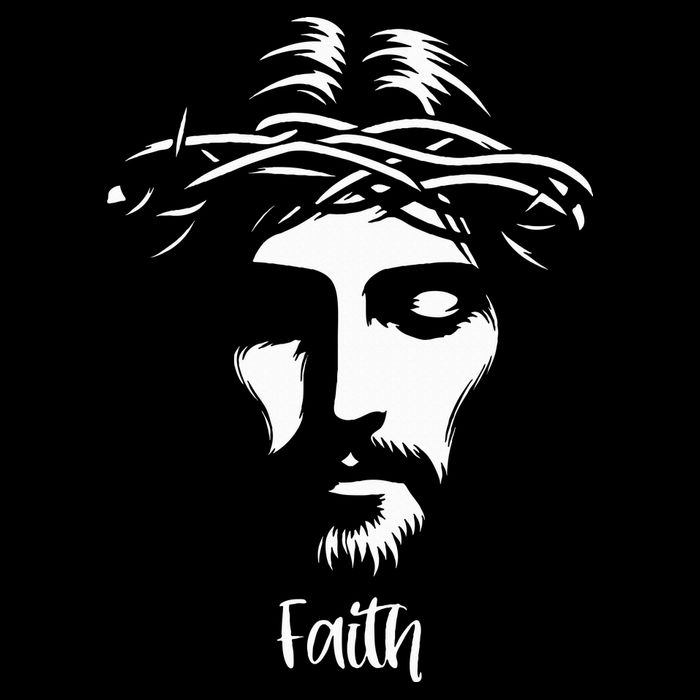 Beautiful Jesus Face Crown Of Thorns Christian Faith Peace City Backpack