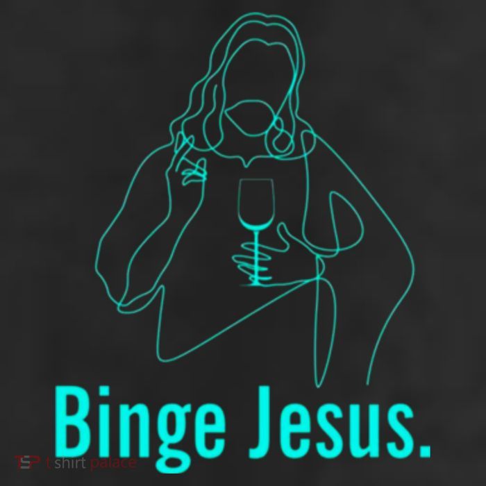 Binge Jesus Funny Christian 11oz C Handle Ceramic Mug