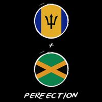 Barbados Jamaica Flag Perfection Bajan Barbadian Jamaican Tall T-Shirt