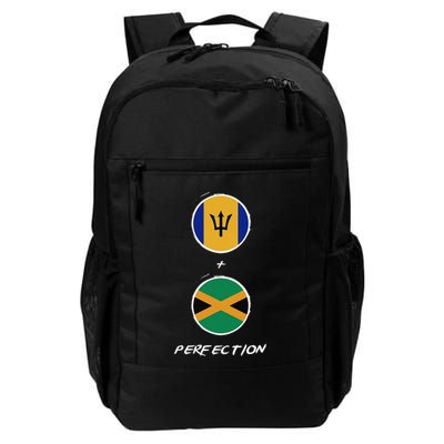 Barbados Jamaica Flag Perfection Bajan Barbadian Jamaican Backpack