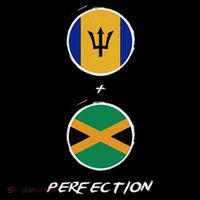 Barbados Jamaica Flag Perfection Bajan Barbadian Jamaican Drawstring Bag