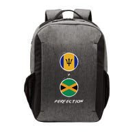 Barbados Jamaica Flag Perfection Bajan Barbadian Jamaican Vector Backpack