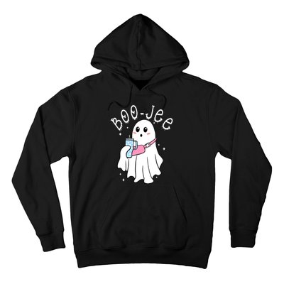 Boo Jee Ghost Halloween Spooky Season Hoodie