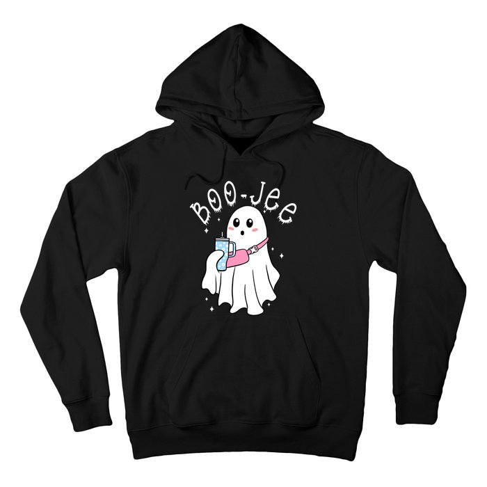 Boo Jee Ghost Halloween Spooky Season Hoodie