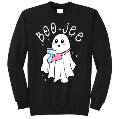 Boo Jee Ghost Halloween Spooky Season Sweatshirt