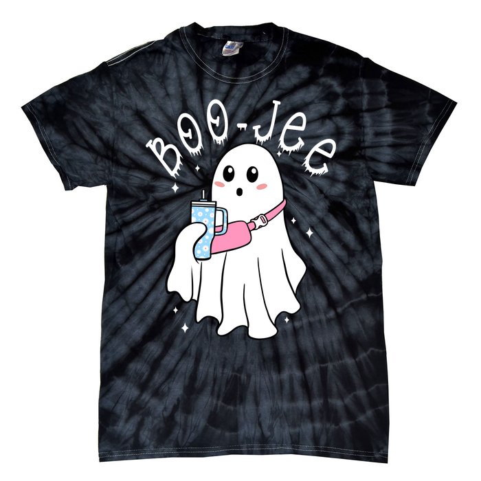 Boo Jee Ghost Halloween Spooky Season Tie-Dye T-Shirt