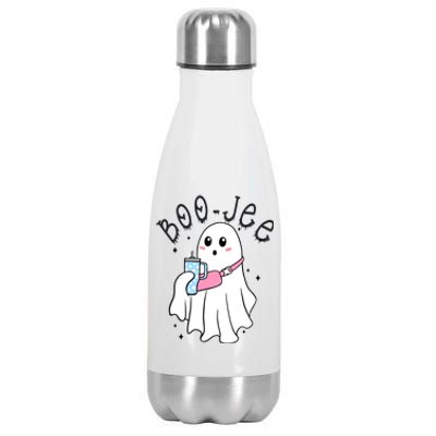 Boo Jee Ghost Halloween Spooky Season Stainless Steel Insulated Water Bottle