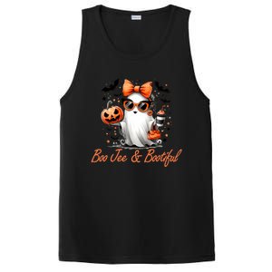 Boo Jee Ghost Ing Coffee Coquette Bow Halloween Cute Gift PosiCharge Competitor Tank