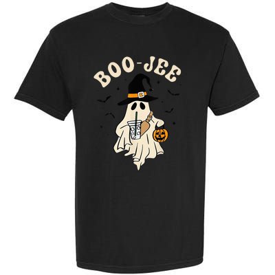 Boo Jee Ghost Halloween Boo Jee Ghost Spooky Season Garment-Dyed Heavyweight T-Shirt