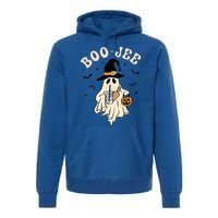 Boo Jee Ghost Halloween Boo Jee Ghost Spooky Season Premium Hoodie