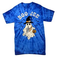 Boo Jee Ghost Halloween Boo Jee Ghost Spooky Season Tie-Dye T-Shirt