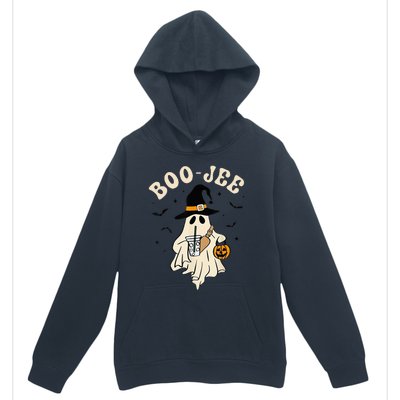 Boo Jee Ghost Halloween Boo Jee Ghost Spooky Season Urban Pullover Hoodie