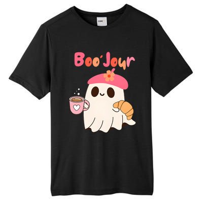 Boo Jour Ghost French Teacher Vintage Teacherlife Groovy Tall Fusion ChromaSoft Performance T-Shirt