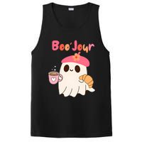 Boo Jour Ghost French Teacher Vintage Teacherlife Groovy PosiCharge Competitor Tank