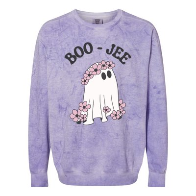 Boo Jee Ghost Stanley Funny Halloween Colorblast Crewneck Sweatshirt