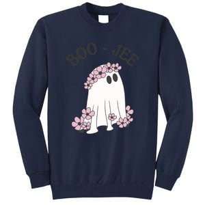 Boo Jee Ghost Stanley Funny Halloween Tall Sweatshirt