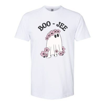 Boo Jee Ghost Stanley Funny Halloween Softstyle® CVC T-Shirt