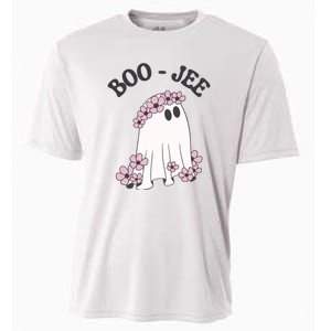 Boo Jee Ghost Stanley Funny Halloween Cooling Performance Crew T-Shirt