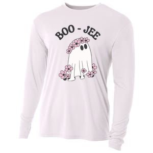 Boo Jee Ghost Stanley Funny Halloween Cooling Performance Long Sleeve Crew