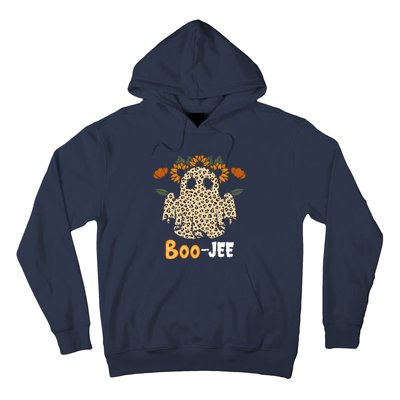 Boo Jee Ghost Nostalgic Halloween Cute BooJee Costume Funny Hoodie