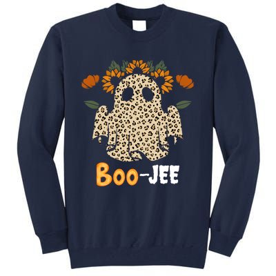 Boo Jee Ghost Nostalgic Halloween Cute BooJee Costume Funny Tall Sweatshirt