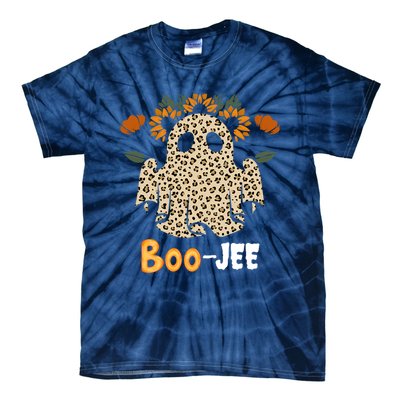 Boo Jee Ghost Nostalgic Halloween Cute BooJee Costume Funny Tie-Dye T-Shirt