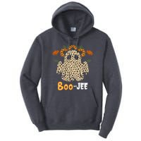 Boo Jee Ghost Nostalgic Halloween Cute BooJee Costume Funny Tall Hoodie