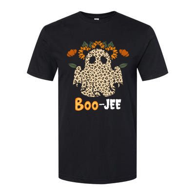 Boo Jee Ghost Nostalgic Halloween Cute BooJee Costume Funny Softstyle CVC T-Shirt