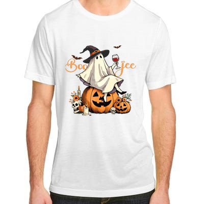 Boo Jee Ghost Ice Coffee Coquette Bow Halloween Women Girl Adult ChromaSoft Performance T-Shirt