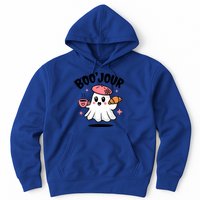 Boo Jour Ghost French Teacher Vintage Teacherlife Groovy Hoodie