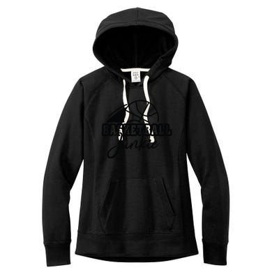 Basketball Junkie Gift For Team Sport Bball Women's Fleece Hoodie