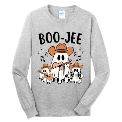 Boo Jee Ghost Funny Halloween Tall Long Sleeve T-Shirt