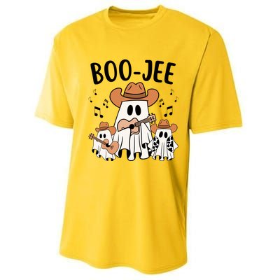 Boo Jee Ghost Funny Halloween Performance Sprint T-Shirt